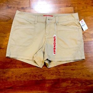 Unionbay size 13 khaki shorts NWT